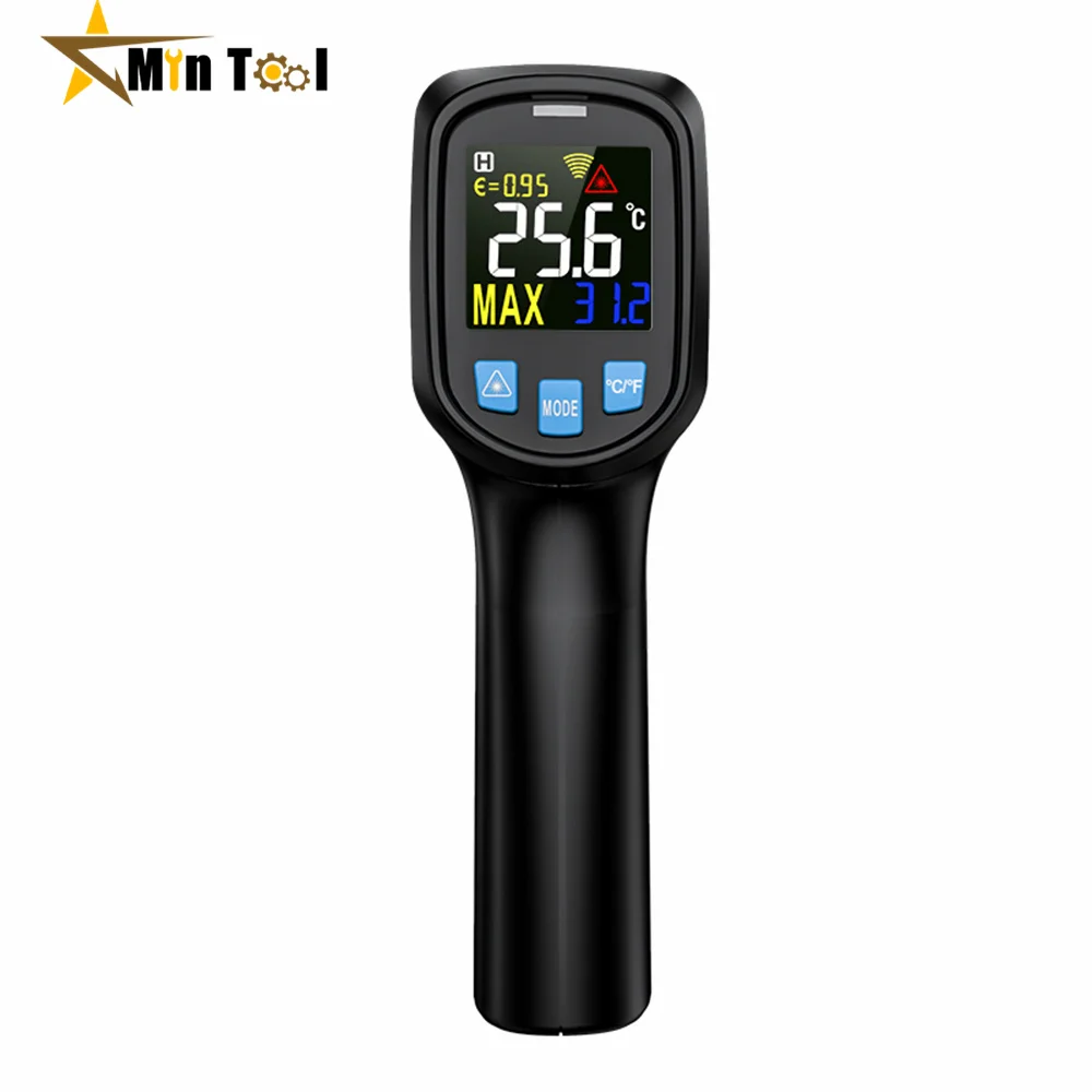 IR03 Celsius/Fahrenheit Infrared Thermometer Oil Temperature Gun Kitchen  Baking Air Conditioning Multifunctional Thermometer - AliExpress