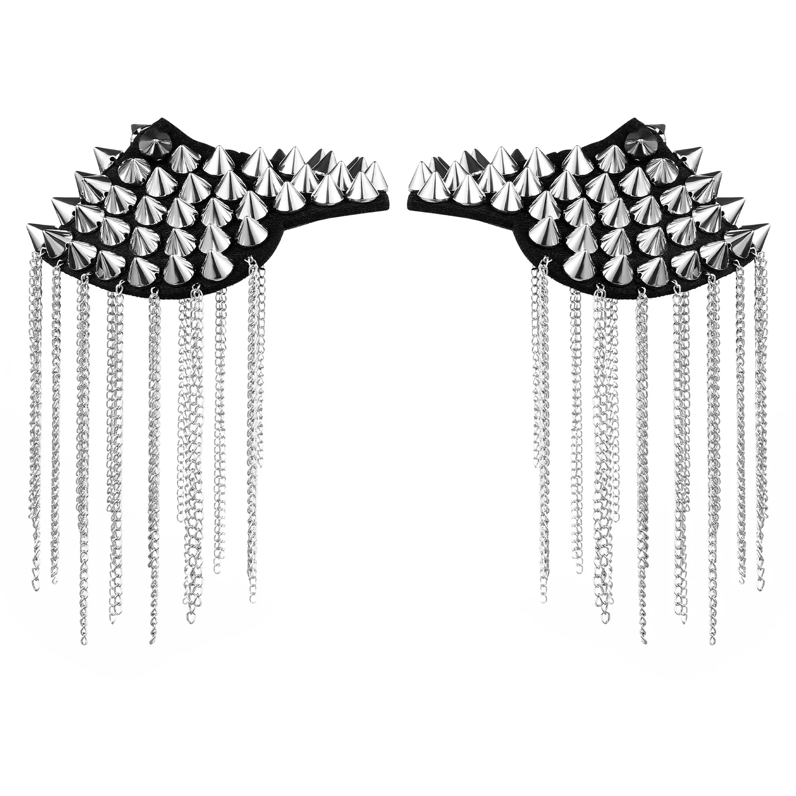 

Fringe Epaulet Vintage Decor Decorate Decorative Shoulder Board Rivet Tassel Retro Epaulettes