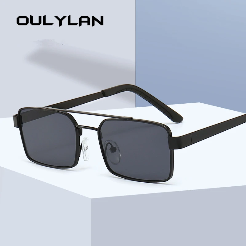 Oulylan Fashion Square Sunglasses Men Vintage Brand Designer Hollow Sun  Glasses Women Trend Gradient Eyewear Uv400 - Sunglasses - AliExpress