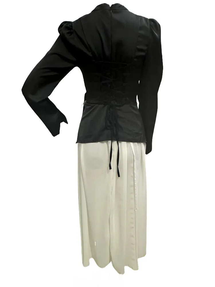 Wmstar Dresses for Women XS-3XL Solid Sexy Long Sleeve Office Lady Maxi Dress New Fashion Club Outfits Wholesale Dropshipping