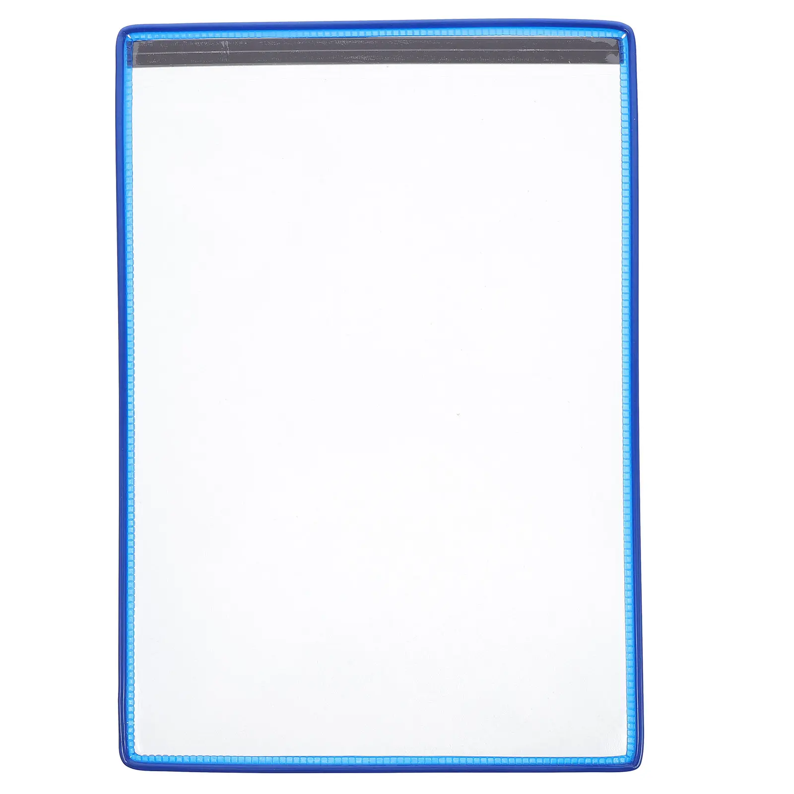 자석식 문서 홀더 투명 플라스틱 드라이 이레이저 포켓 사무실 냉장고 화이트보드 파일 정리함