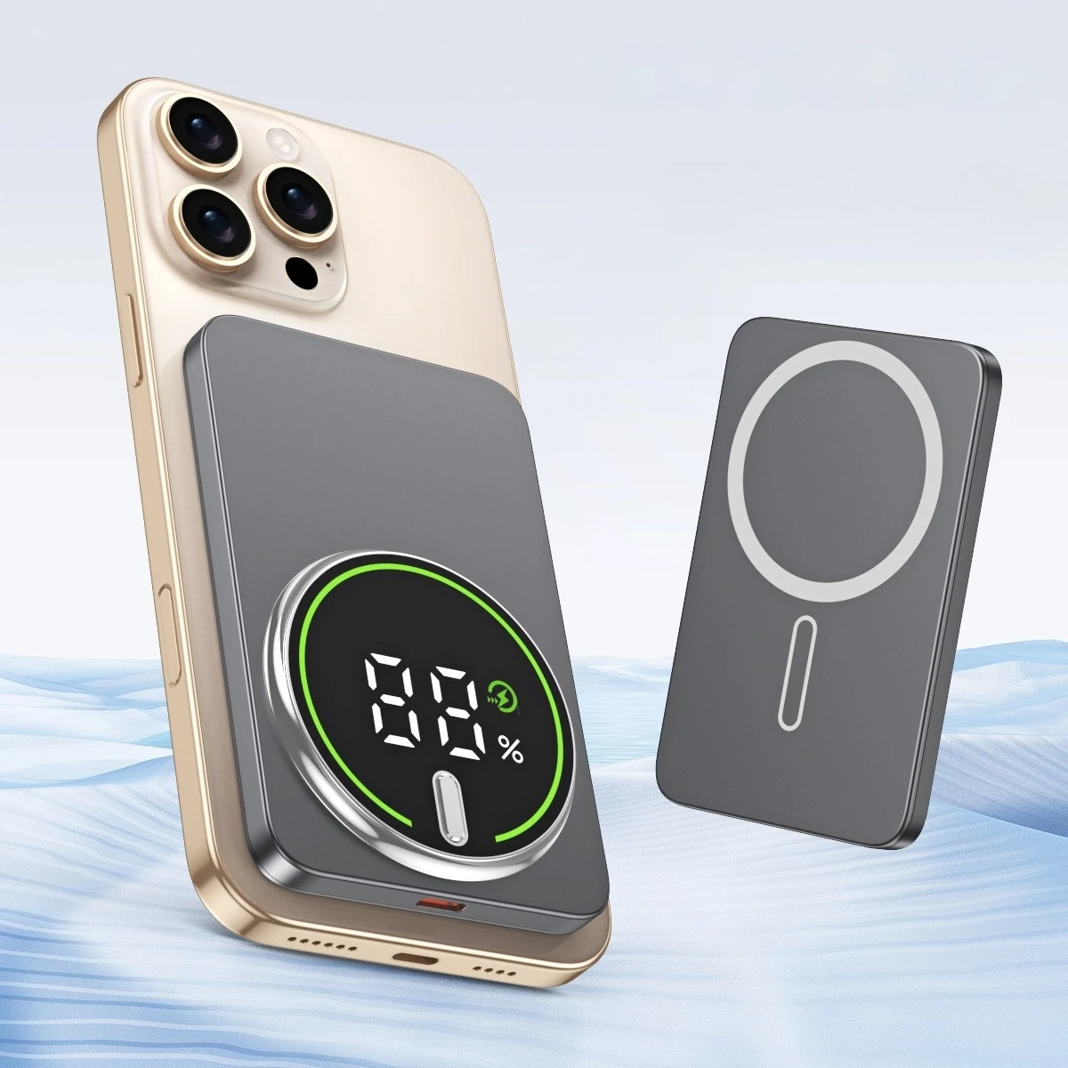 Magnetic Power Bank 10000mAh Wireless Powerbank 20W Slim Portable Battery Charger for MagSafe iPhone 17 16 15 14 13 12 Samsung