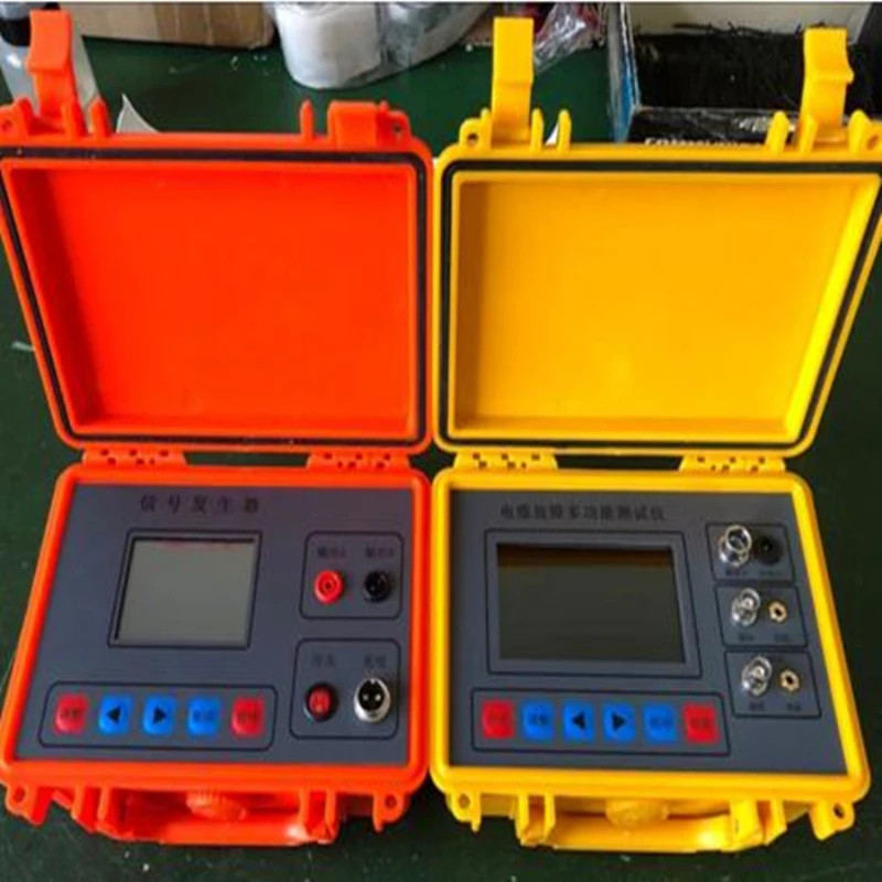 

Power cable fault tester, cable length, broken wire, short circuit, leakage detection, buried wire path positioning detection