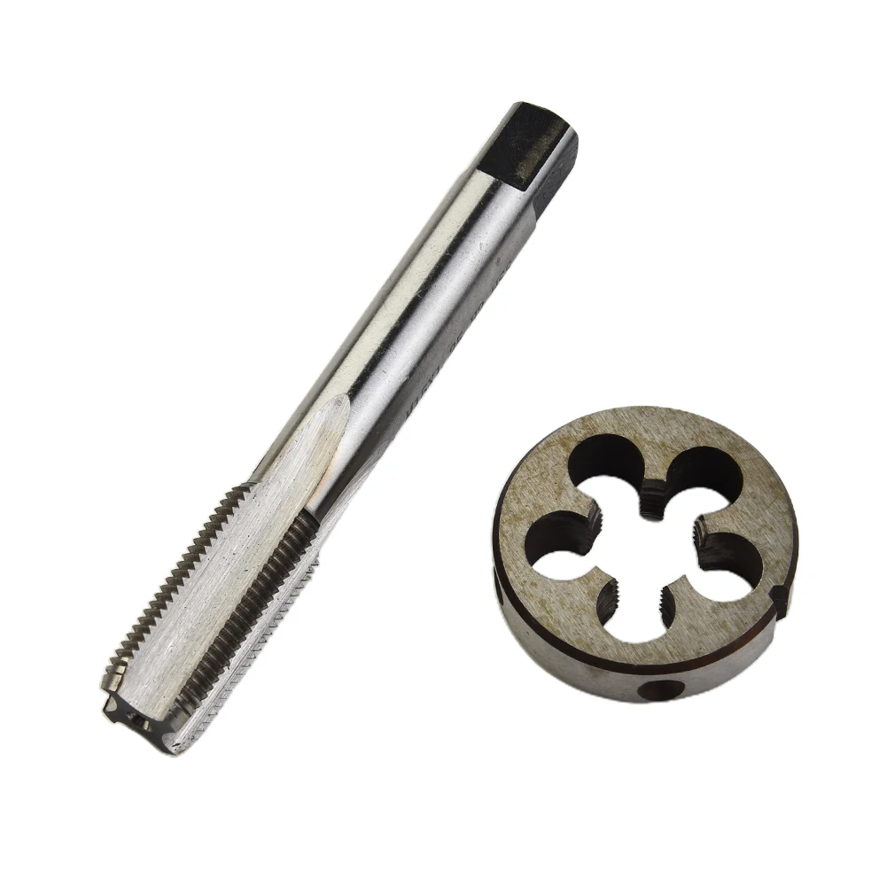 미터법 나사 탭 다이 높이 10mm 고속강 (M2) 다이 직경 38mm 금속 가공용 ..