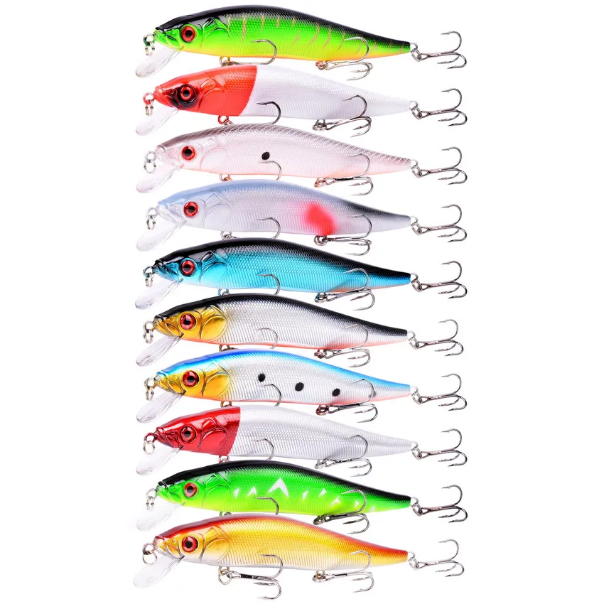 1PCS Minnow Fishing Lure Bass Trolling Artificial Hard Pencil Bait