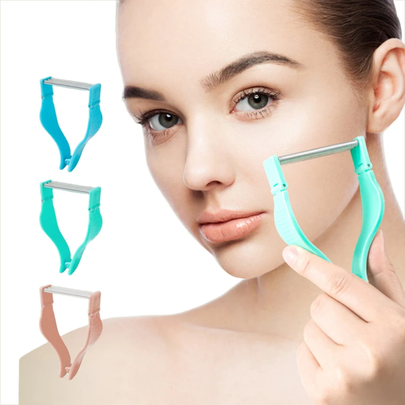 

Safe Handheld Spring Roller Women Face Facial Hair Removal Epilator Beauty Epilator Roller Face Care Tools Women Accessories