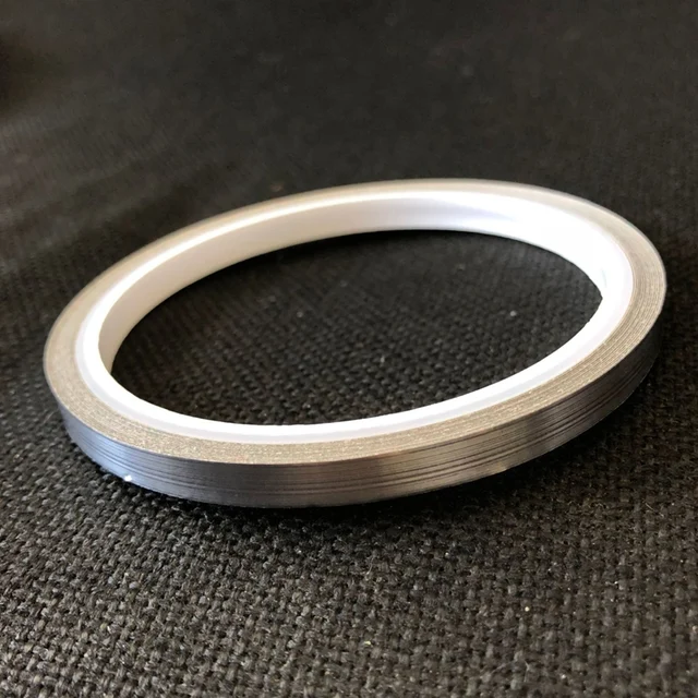 Tennis Racquet Lead Tape Weight Silver Self-Adhesion 4 Meter/Roll Add Weight & Power To Racquet 3