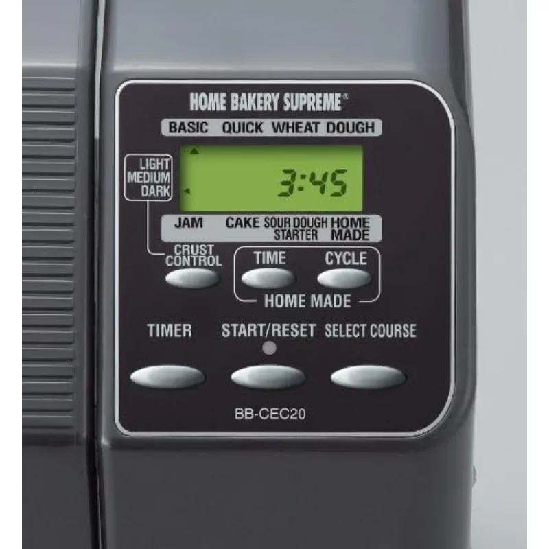 Bread Maker Convenient Design Easy-to-read LCD Control Panel Non-stick Coating Easy Removal and Cleanup 4