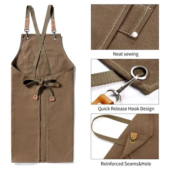 Canvas Utility Work Apron 1