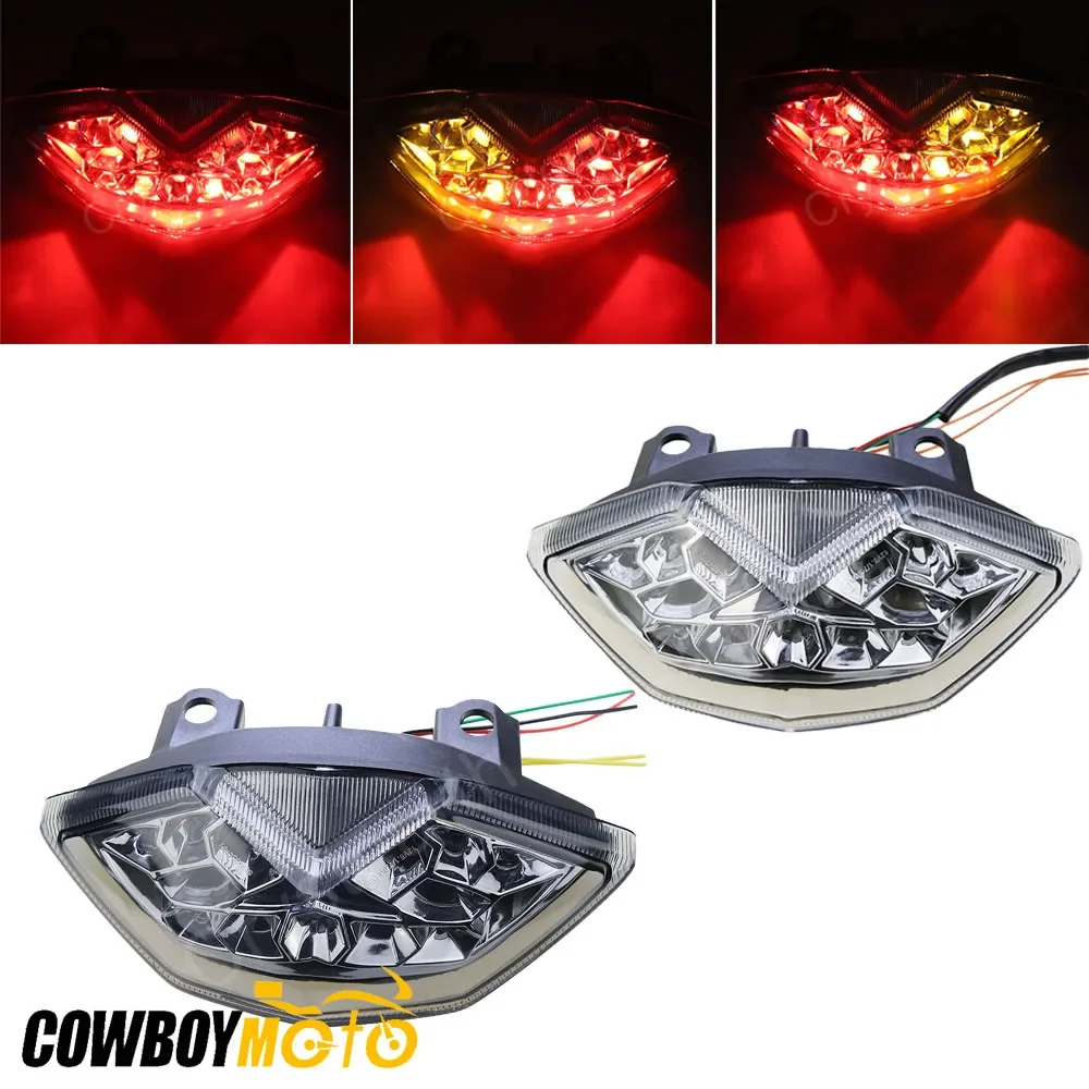 

Integrated LED Rear Tail Light Brake Turn Signal For Kawasaki Z1000 10-13, NINJA 1000 Z1000SX KLE 650 VERSYS 2011-2017 2018 2019