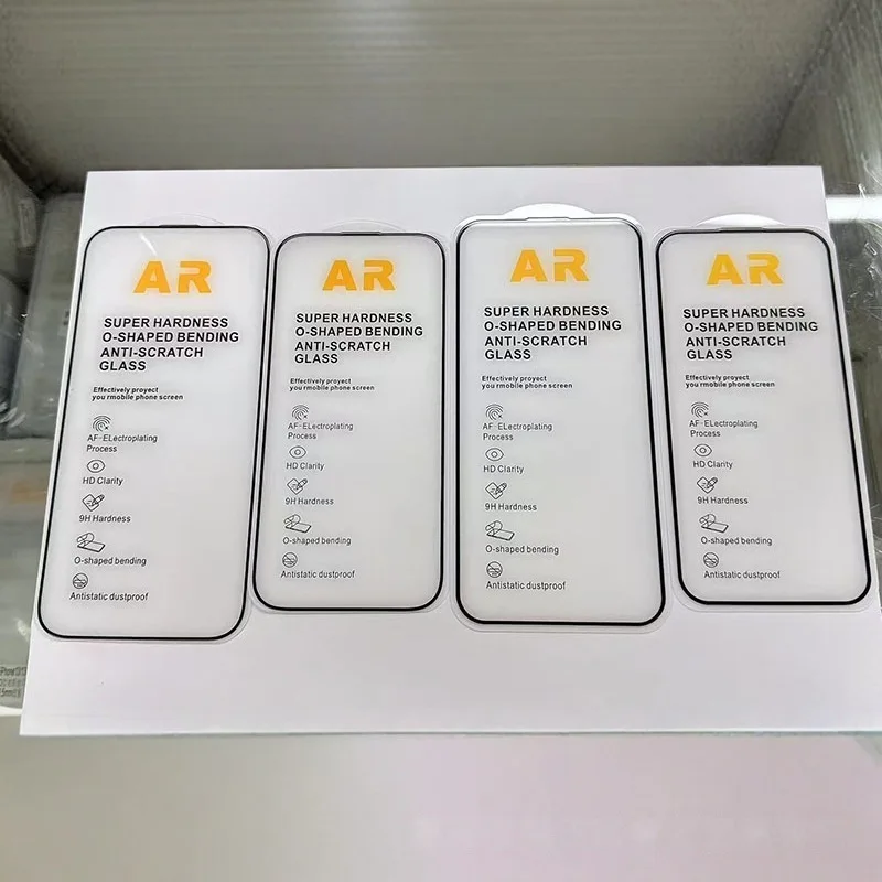 Dual Pack High-Definition Anti-Reflective Screen Protector with 9H Tempered Glass