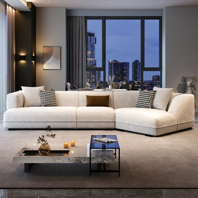 

Recliner Sectional Living Room Sofas Puff Couch Cream Style Living Room Sofas Shaped Corner Sofas Modernos Para Sala Furniture