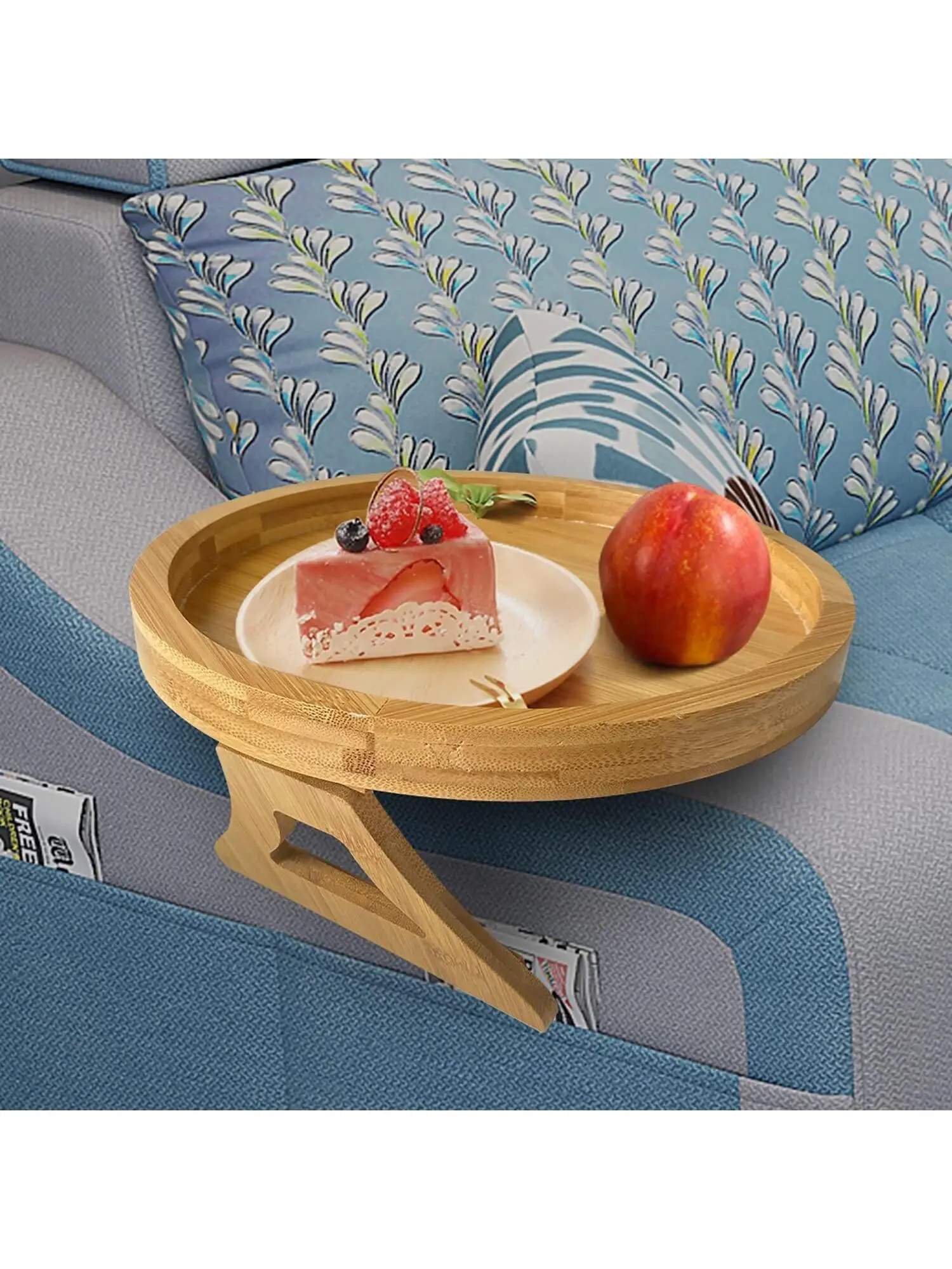 Wooden Couch Tray