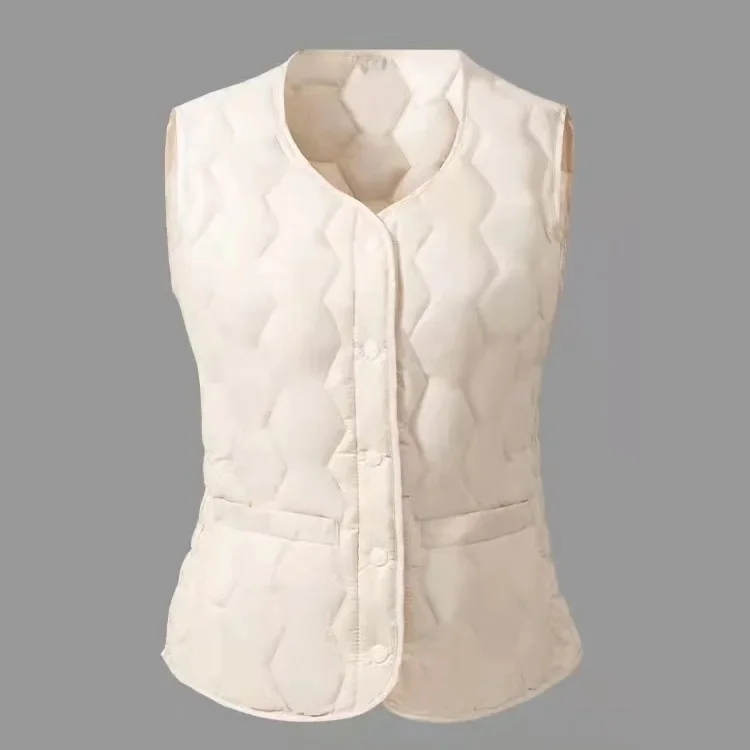 White [vertical corrugated vest]]