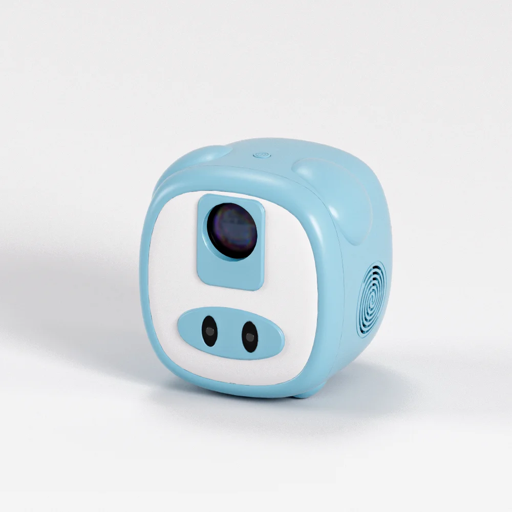 HAMOLB C1 PIGGY 1080p full hd projector 5g wifi BT projector for mobile phone home theater led Portable for children