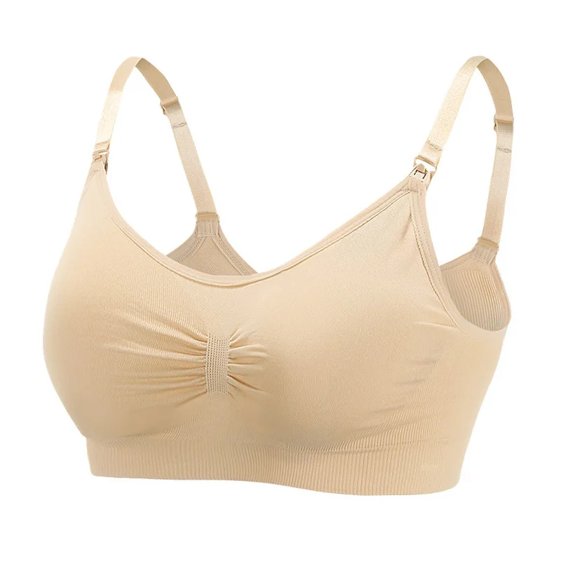 Nursing Bra Maternity Bras Wirefree Nursing Bra Pregnancy Clothes Prevent Sagging Breastfeeding Women Breathable lactancia Bra