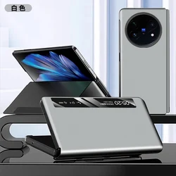 Premium Smart Touch Flip Leather Cover with View Window for Vivo X Fold5 Wake - up Case (JMS - ZDSP - white)