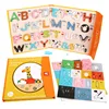 26Pcs Magnetic Alphabet Languages Learning Book Letters ABC Preschool Education Spelling English Word Game Toys Fridge Stickers 1