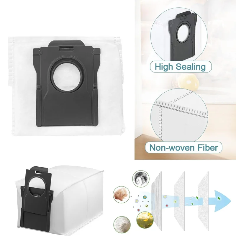 Compatible For Dreame X50 Ultra X30 Ultra X30 Pro X40 Ultra L40 Ultra S30 Pro Ultra Spare Parts Accessories Dust Bag - 6