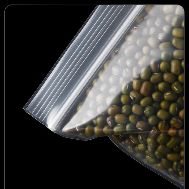 100pcs Long Strip Self Sealing Bag PE Transparent Waterproof Moisture-proof Sealing Sack Thick Plastic Sealed Packaging Bags 6