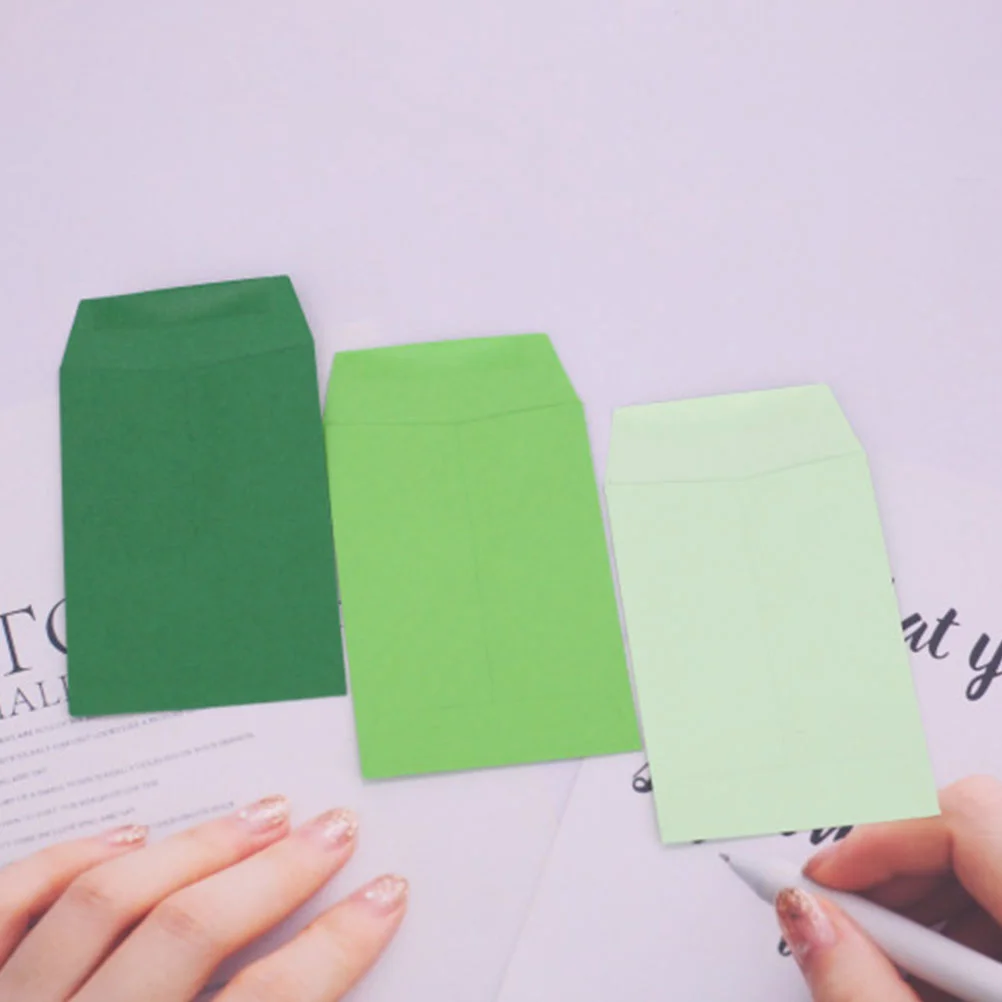 

50 Pcs Money Bag Cards Packing Envelopes Blank Holder Budgeting Coin Storage Paper Mailing
