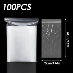 100 - Pack Transparent Waterproof Mobile Phone Zipper Pouch (100pcs)
