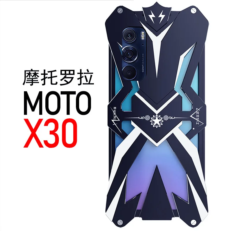 

Чехол для телефона Motorola X30, металлический корпус, защитный чехол для Motorola X30pro, противоударный, устойчивый к падениям