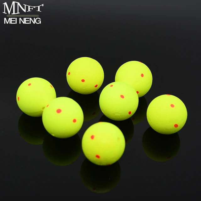 MNFT 20Pcs Fishing Floats Balls, Ultra-Light EPS Foam Buoyancy Ball Yellow  Fishing Float Bait Accessories - AliExpress