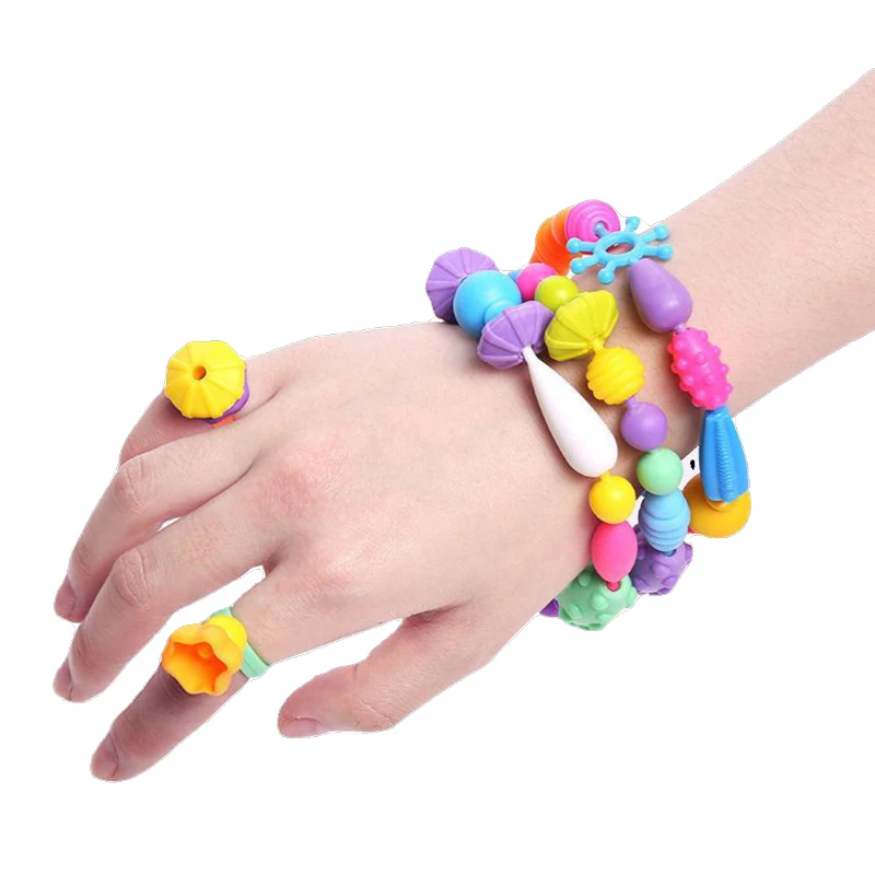 Colorful DIY Sticker Bracelet Toy for Kids