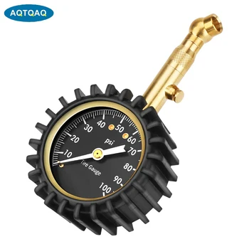 AQTQAQ Car Tire Pressure Gauge, Heavy Duty Tire Gauge Accurate,Low & High Air Pressure Gauge,Tire Gauge for Car and Trucks Tires 1