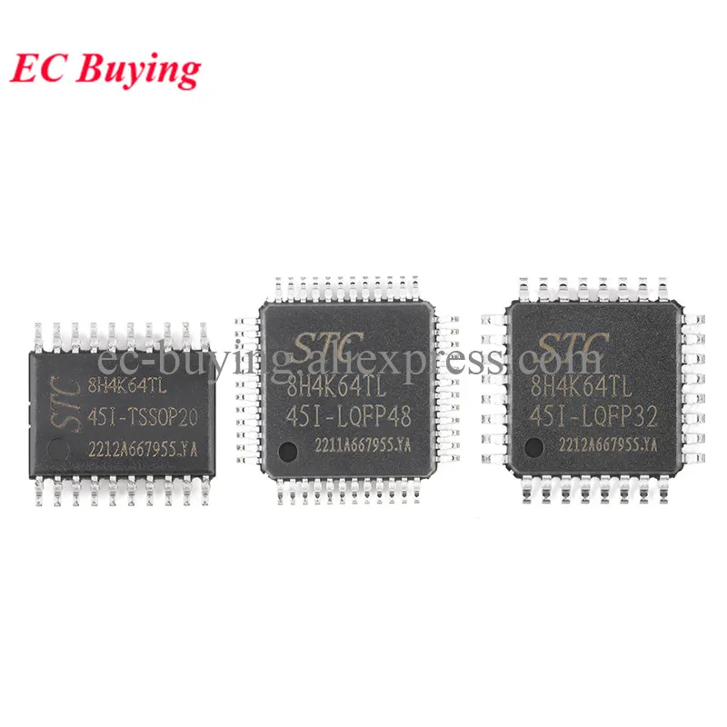 Stc8h4k64tl Stc 8h4k64tl Stc8h4k64tl-45i Lqfp48 Tssop20 Lqfp32 Single ...