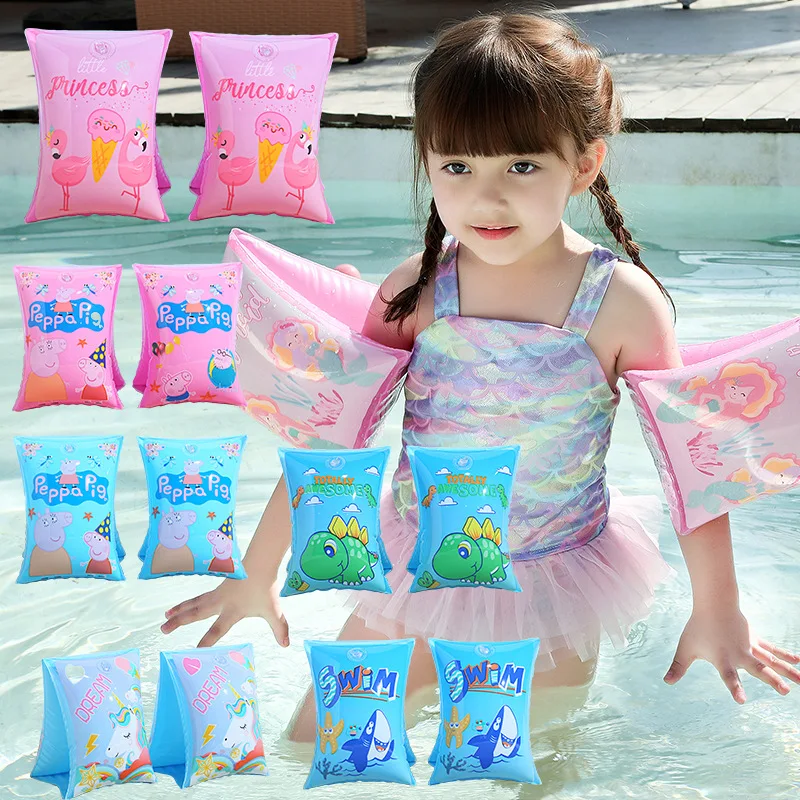 Adult Children Swimming Arm Ring Inflatable Pool Float Sleeve Swimming Pool Buoy Swimming Trainer Armband