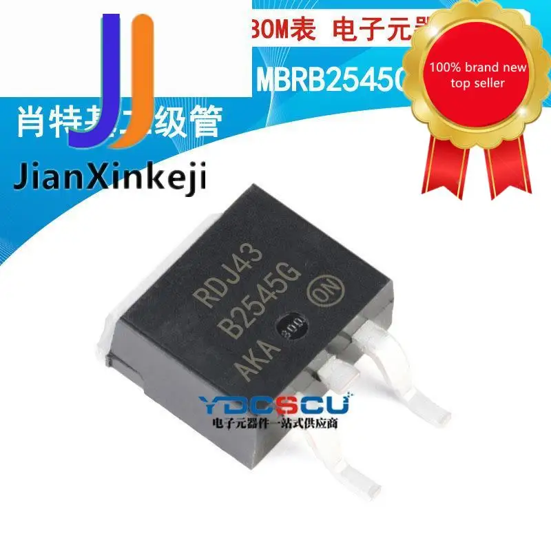 

10 шт., 100% оригинальный новый диод Шоттки MBRB2545CTT4G MBRS2545CT 25A 45 в