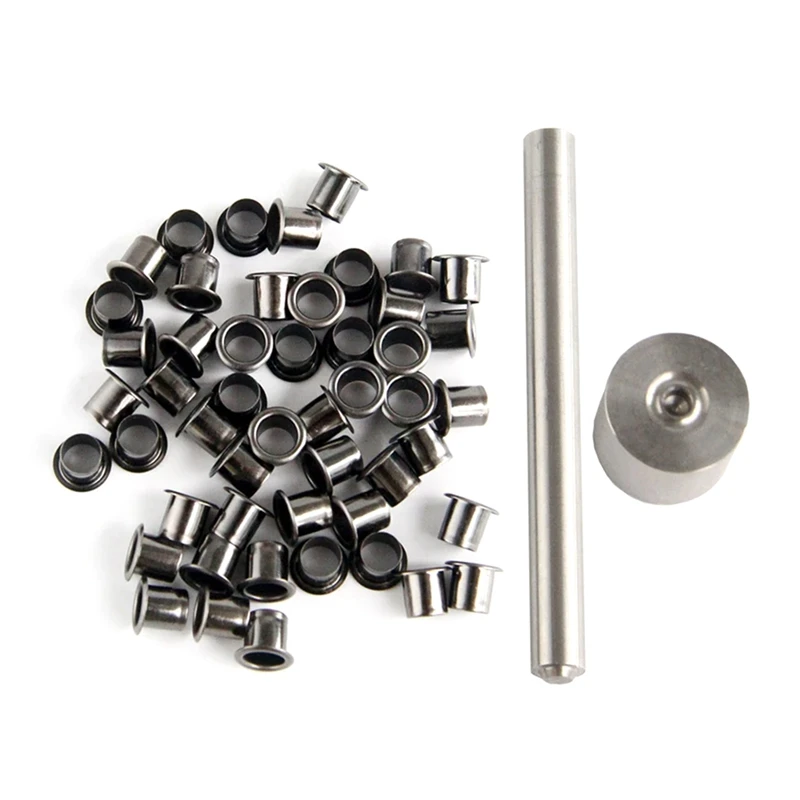 K-Sheath Eyelet Rivets Installation Fix Tools Replacement 7.5MM Kydex Sheath Scabbards Eyelets Buckle Nail Pin 100Pcs eyelet rivet tools
