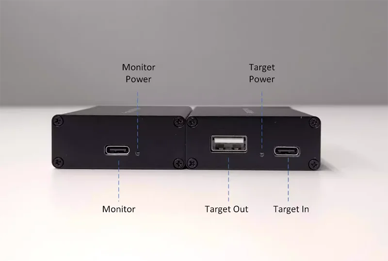 Open Source Portable USB Sniffer USB2.0 USB1.1 Wireshark Bus Protocol Analyzer usb sniffer