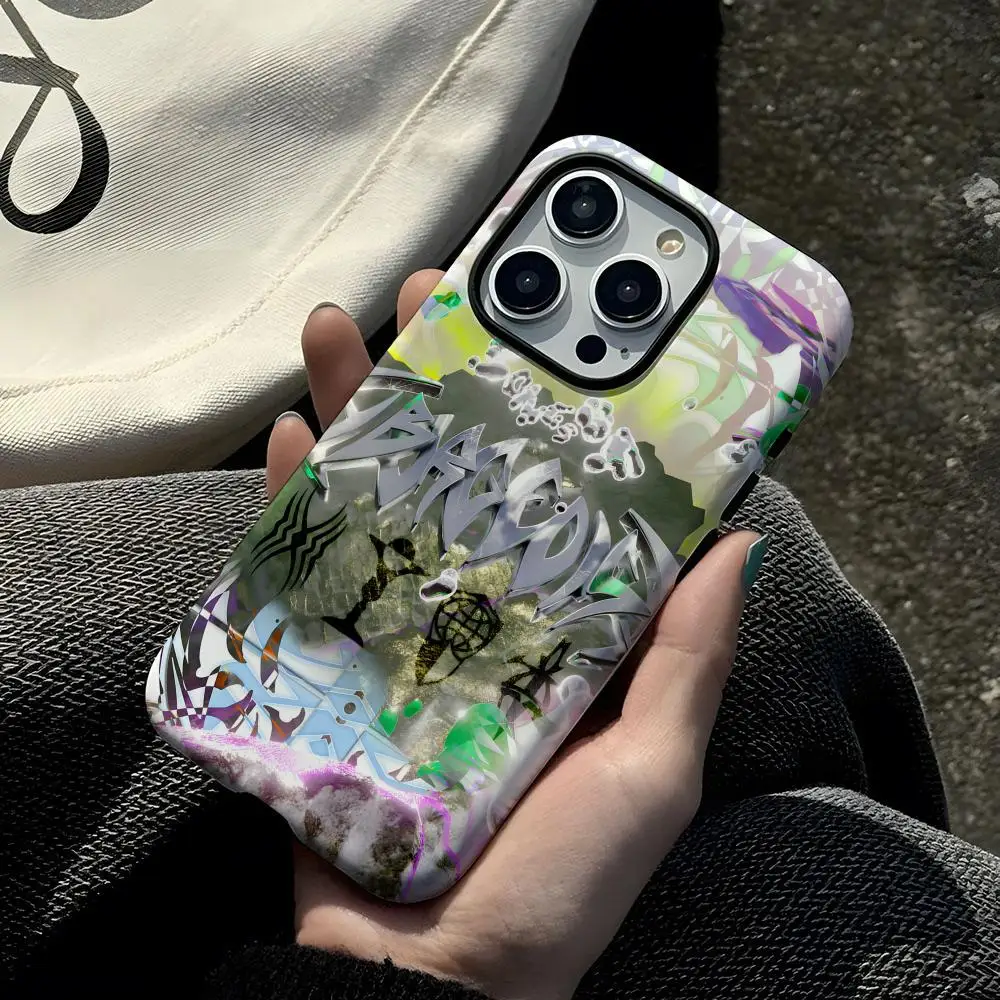 Bladee 333 Drain Gang Glossy Phone Case - Hard PC Cover