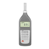 Digital Noise Spectrum Analyzer SL-5868F 25 ~ 130dB Sound Exposure Integrating Sound Level Meter PC RS232 Download Software 1