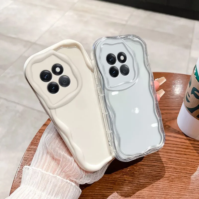Clear Wave Soft TPU Phone Case Cover
