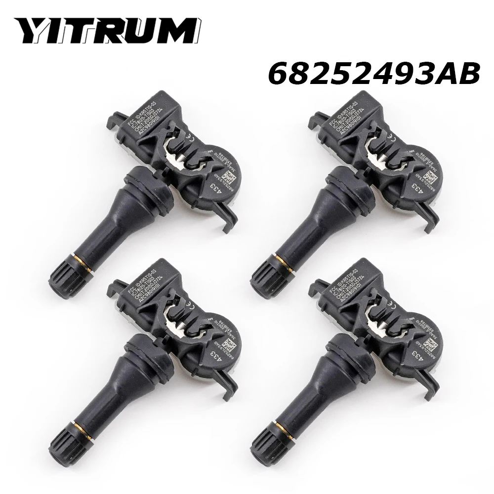 

Датчик давления в шинах YITRUM 68252493AB, датчик TPMS для Chrysler Voyager, Jeep Grand Cherokee, Renegade, Dodge Durango