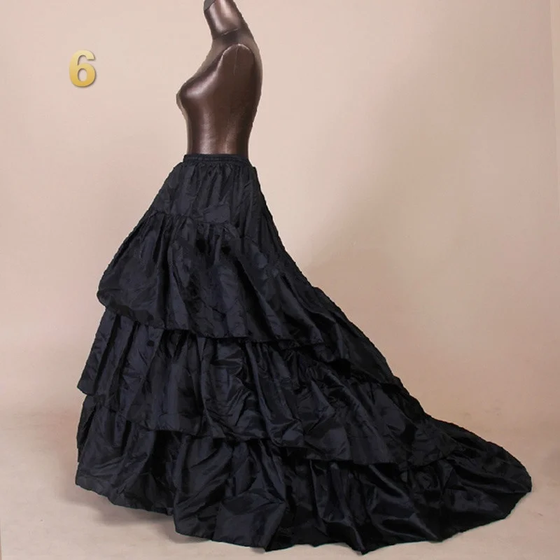 Petticoat Skirt Petticoat Underskirt Wedding Underskirt Lolita Petticoat Flower Girl Underskirt Wedding Petticoat Vintage Underskirt Black Petticoats For Wedding Dress Crinoline
