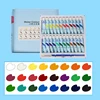 Acrylic Paint & Watercolor Set With Brush 12/24 Colors Pigment 5ml Kids Painting Kit For Beginner Students 6