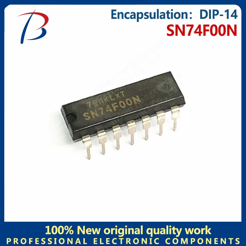 

10 шт. Пакет SN74F00N DIP-14 чип операционного усилителя