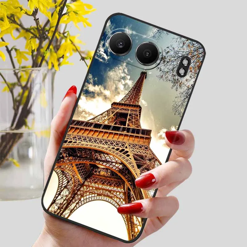 Luxurious Soft TPU Silicone Phone Cover - Beautiful Protective Back Shell