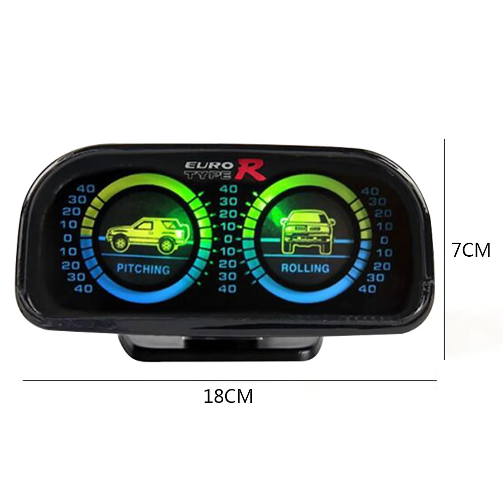 Enhanced Backlit Speedometer Compass and Inclinometer