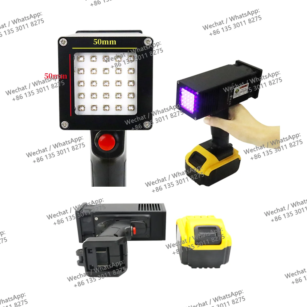 Factory Price 395nm 365nm Hand-held UV LED Curing Lamp for Car Paint Repair and Curing Glue