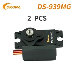 Premium Metal Gear Digital Servo Set - High - Performance for RC Applications (DS939MG 2PCS)