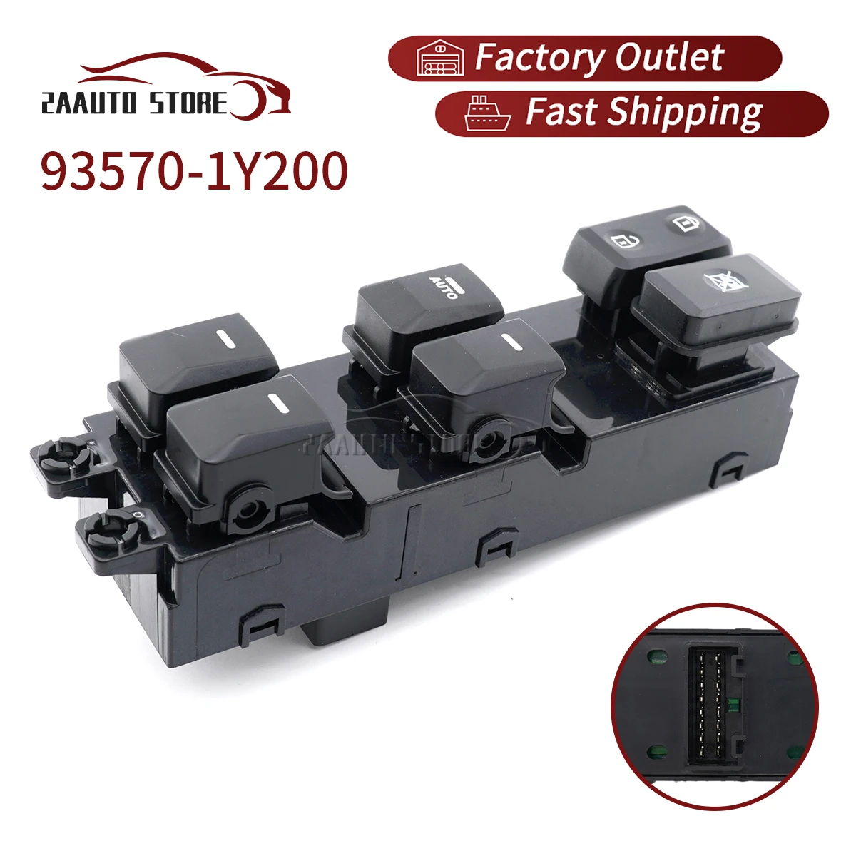 For Kia Picanto 20112016 935701y200 Power Window Control Switch