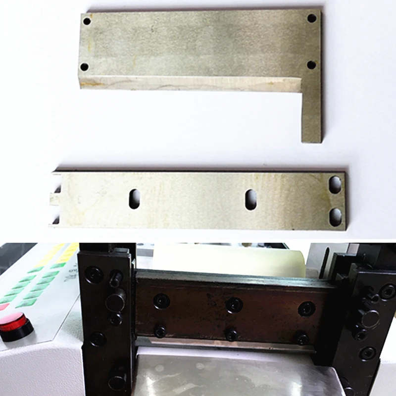 Mikrocomputergesteuerte automatische Rohrschneidemaschine für PVC-Schrumpfschläuche, Schrumpfschlauch- und Drahtseilschneidemaschine 0-100mm 350W – Detail 3