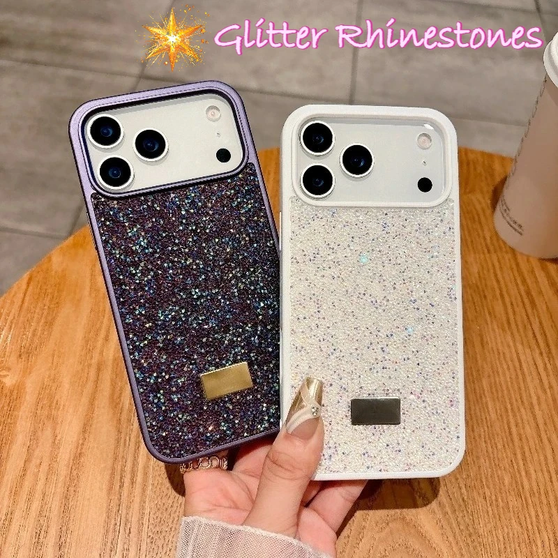 Sparkling Glitter Rhinestone Shockproof Protection Case