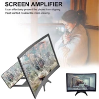 12" Foldable 3D Screen Magnifier Ultra-Clear HD Curved Lens for Smartphones with Portrait/Landscape Viewing Phone Accessories 5